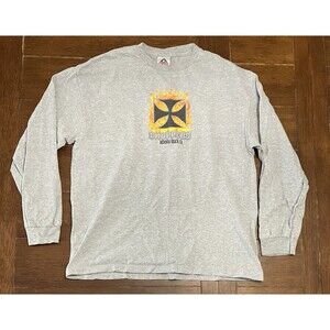 Vintage West Coast Choppers Long Sleeve Shirt Mens XL Center Logo AAA Tag Flame